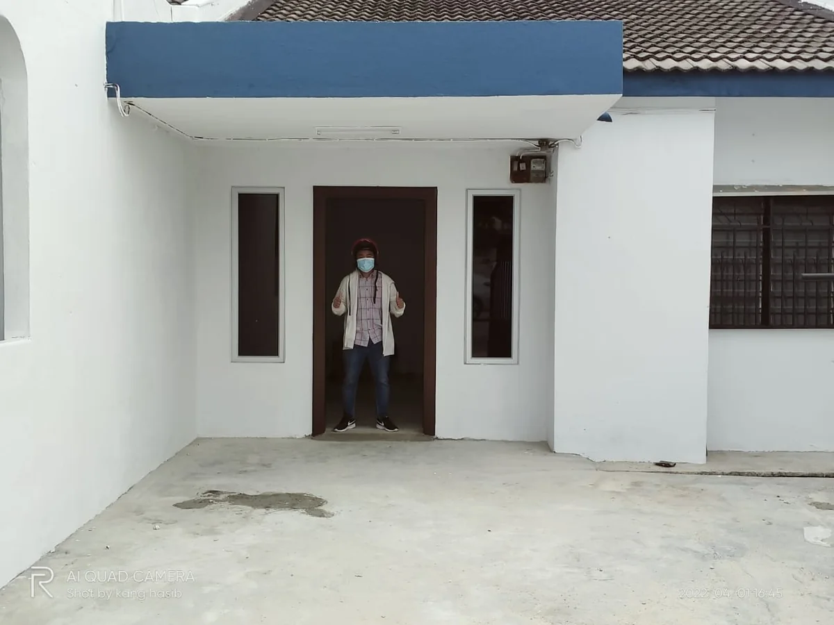 Completed exterior renovation by Aminovic Construction